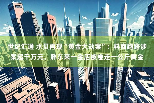世纪汇通 水贝再现“黄金大劫案”：料商跑路涉案超千万元，胖东来一金店被卷走一公斤黄金