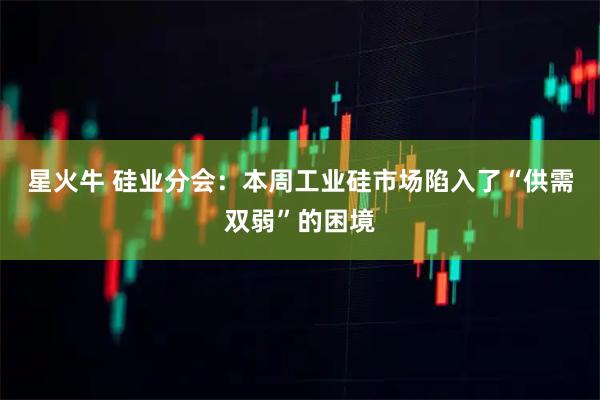 星火牛 硅业分会：本周工业硅市场陷入了“供需双弱”的困境
